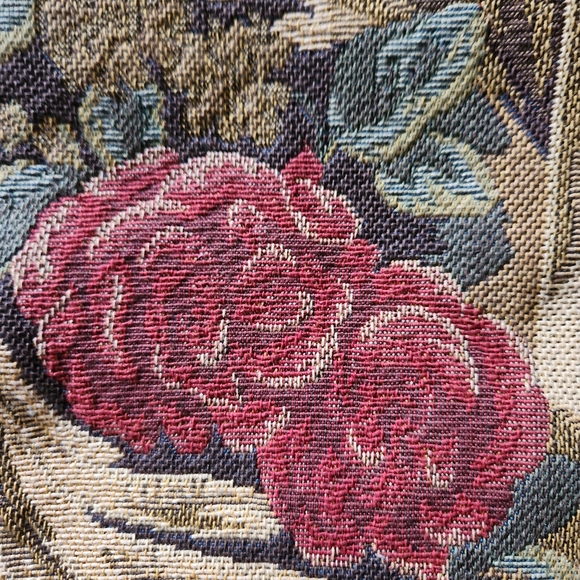 Vintage Metrax Craye Flemish Tapestries Bell Pull Brass - Picture 12 of 12